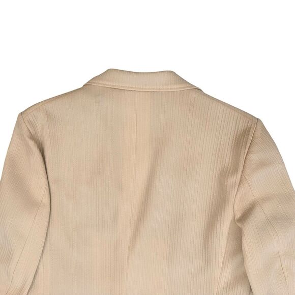 WR Derby of San Francisco  Blazer Mens 40L Sport Coat Vintage Cream READ - Picture 9 of 11